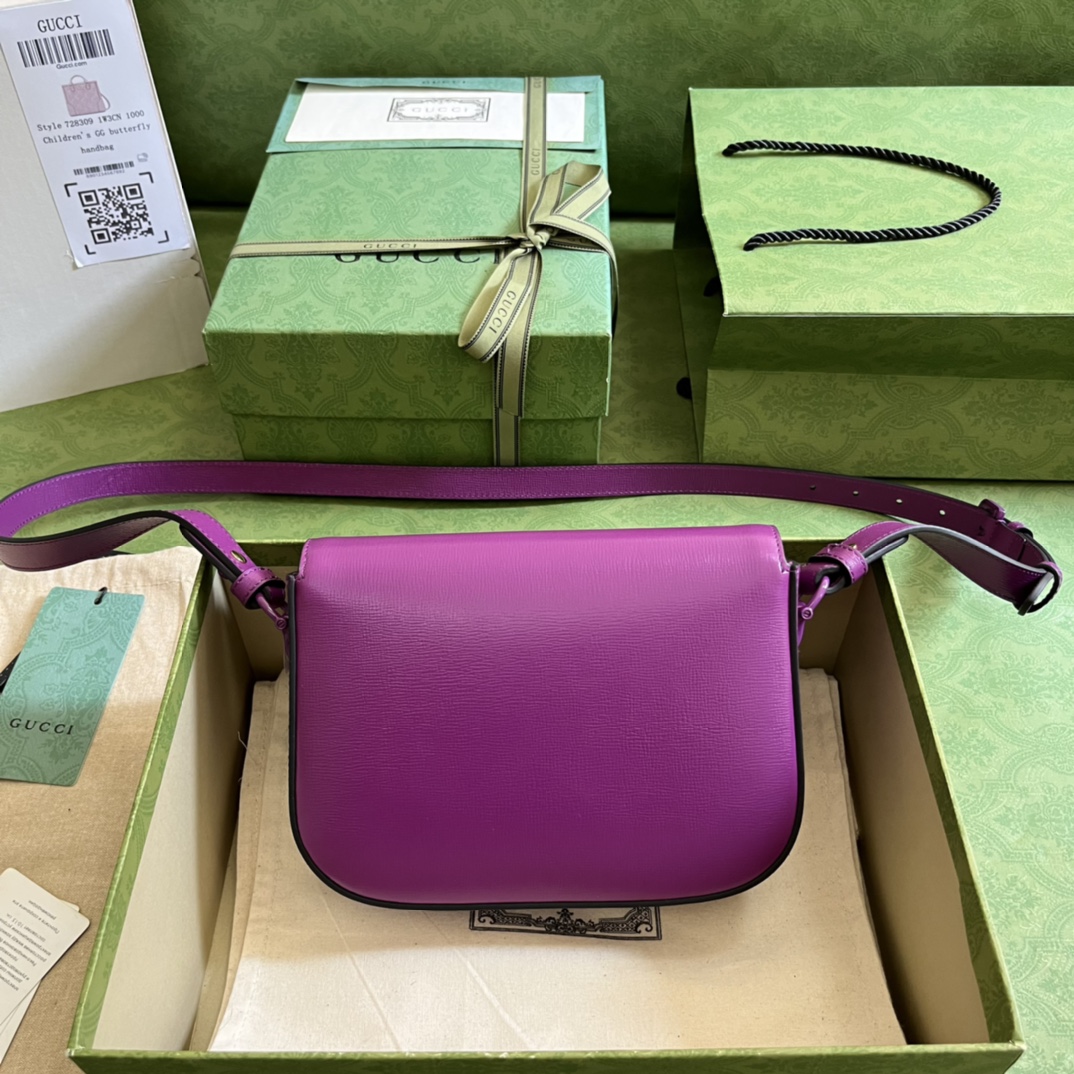 G*u*i 1955 horsebit shoulder bag-20.6*14.4*5.1cm