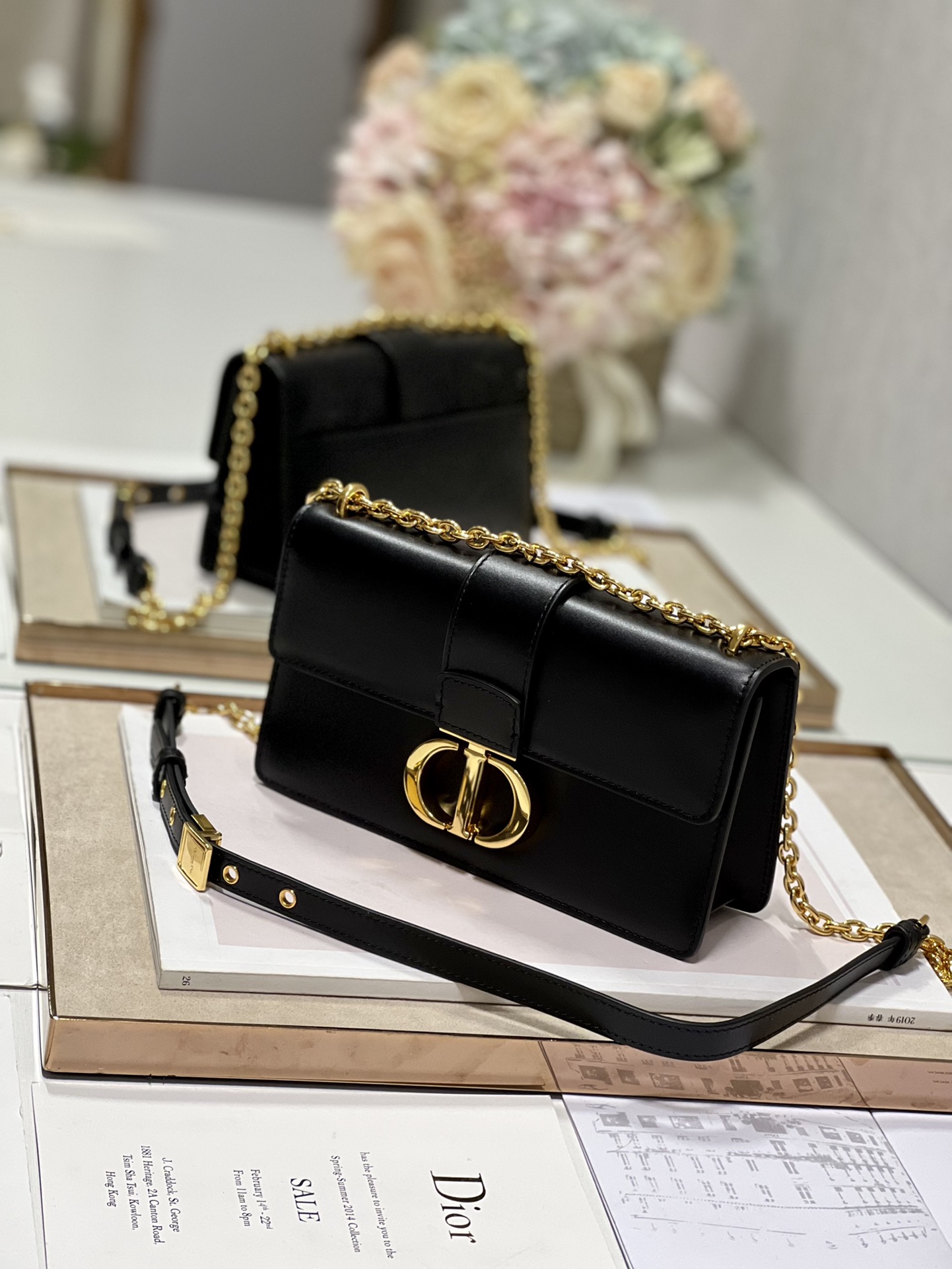 Di0r 30 Montaigne Bag-21.5×12×6CM