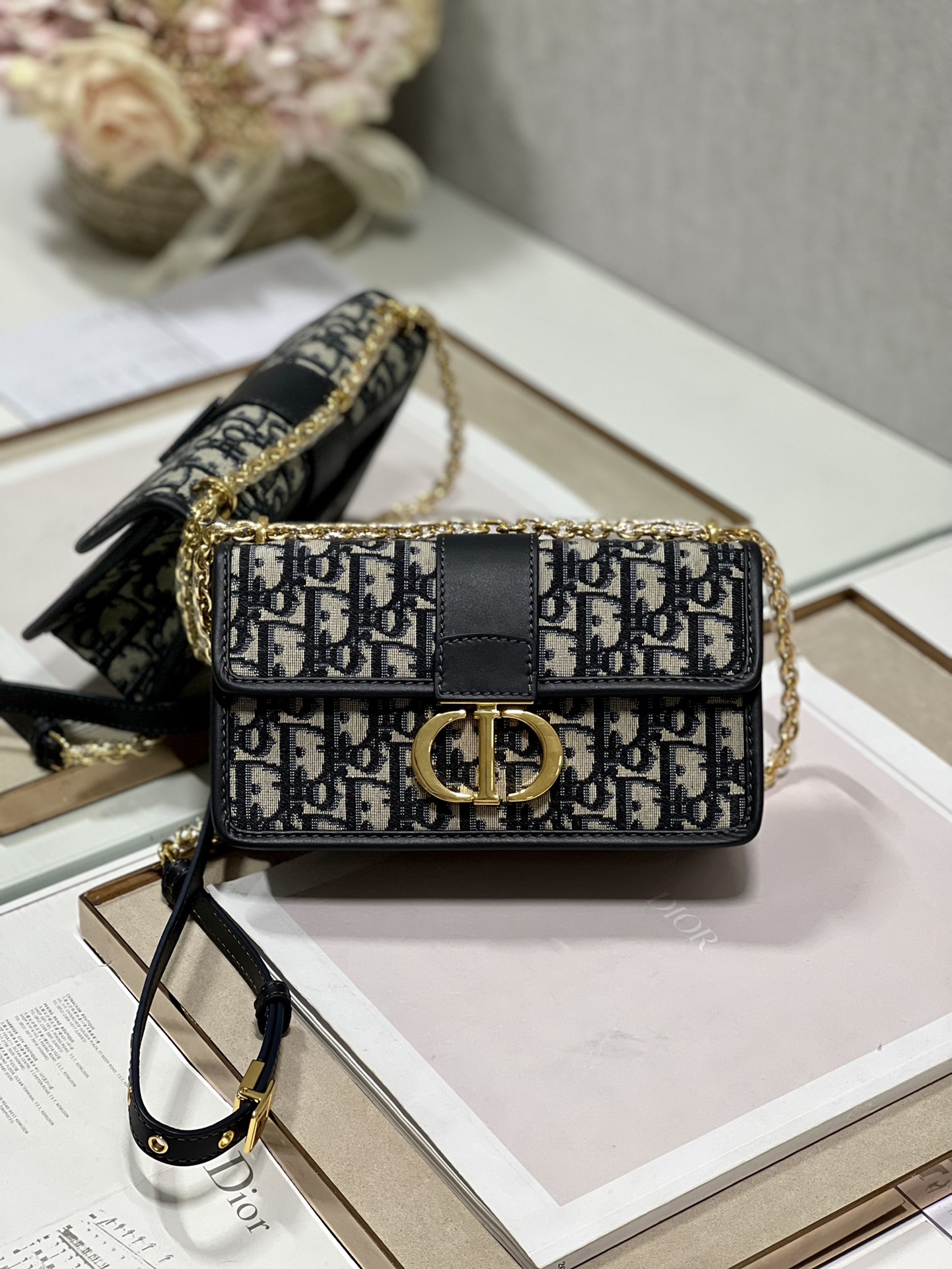 Di0r 30 Montaigne Bag-21.5×12×6CM
