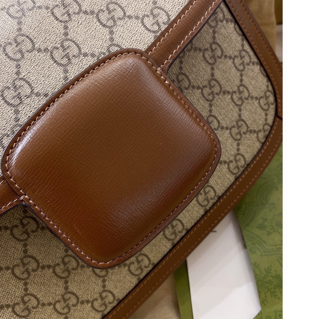 G*u*i 1955 horsebit shoulder bag-25*18*8cm