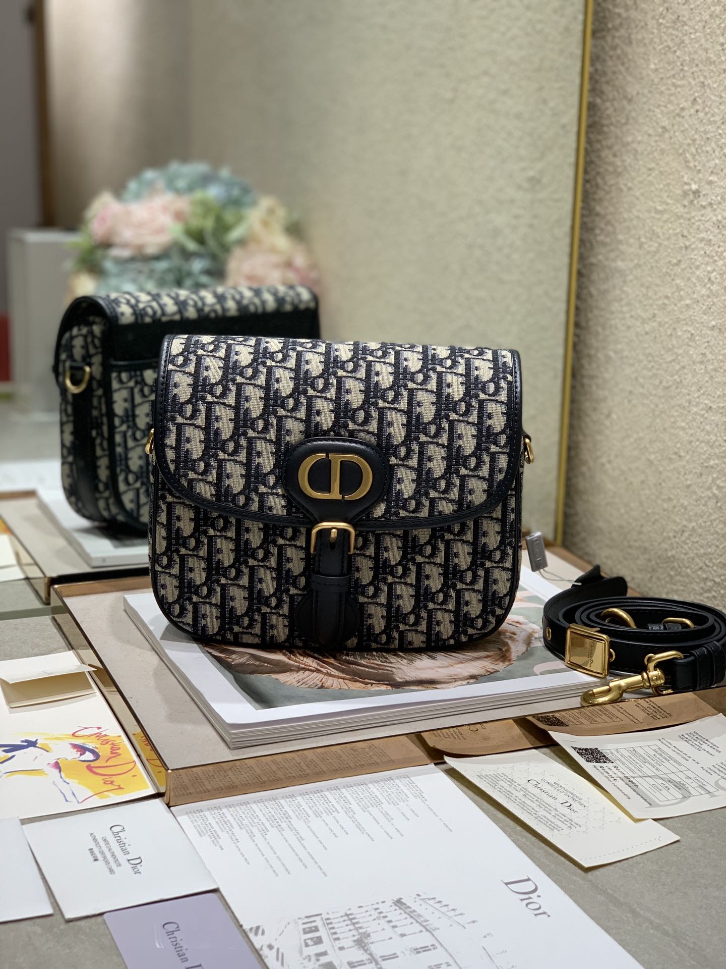Di0r 30 Bobby Bag-23×18×7CM