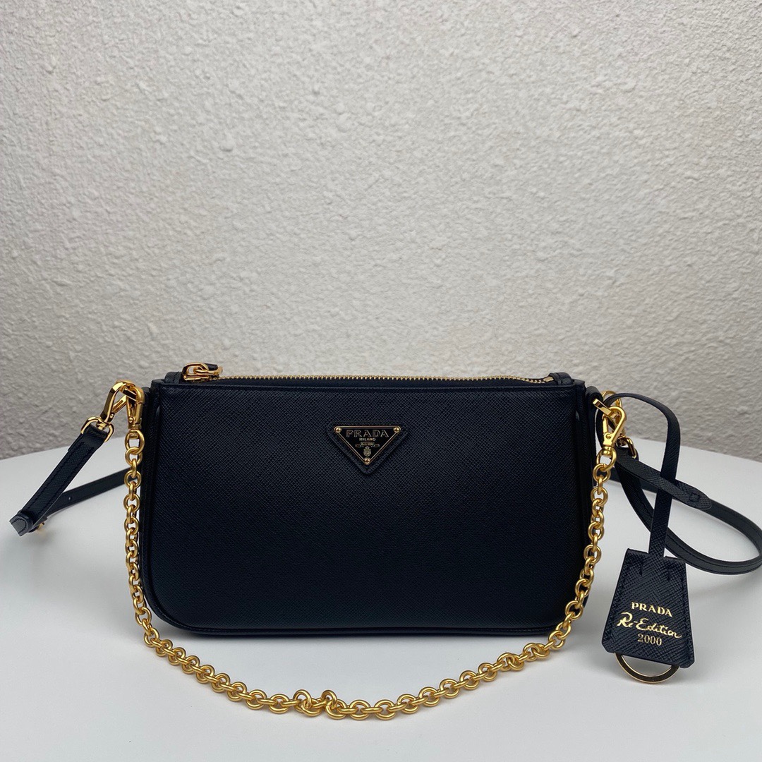 Pra*a chain bag 1bh171-20*11.5*5cm