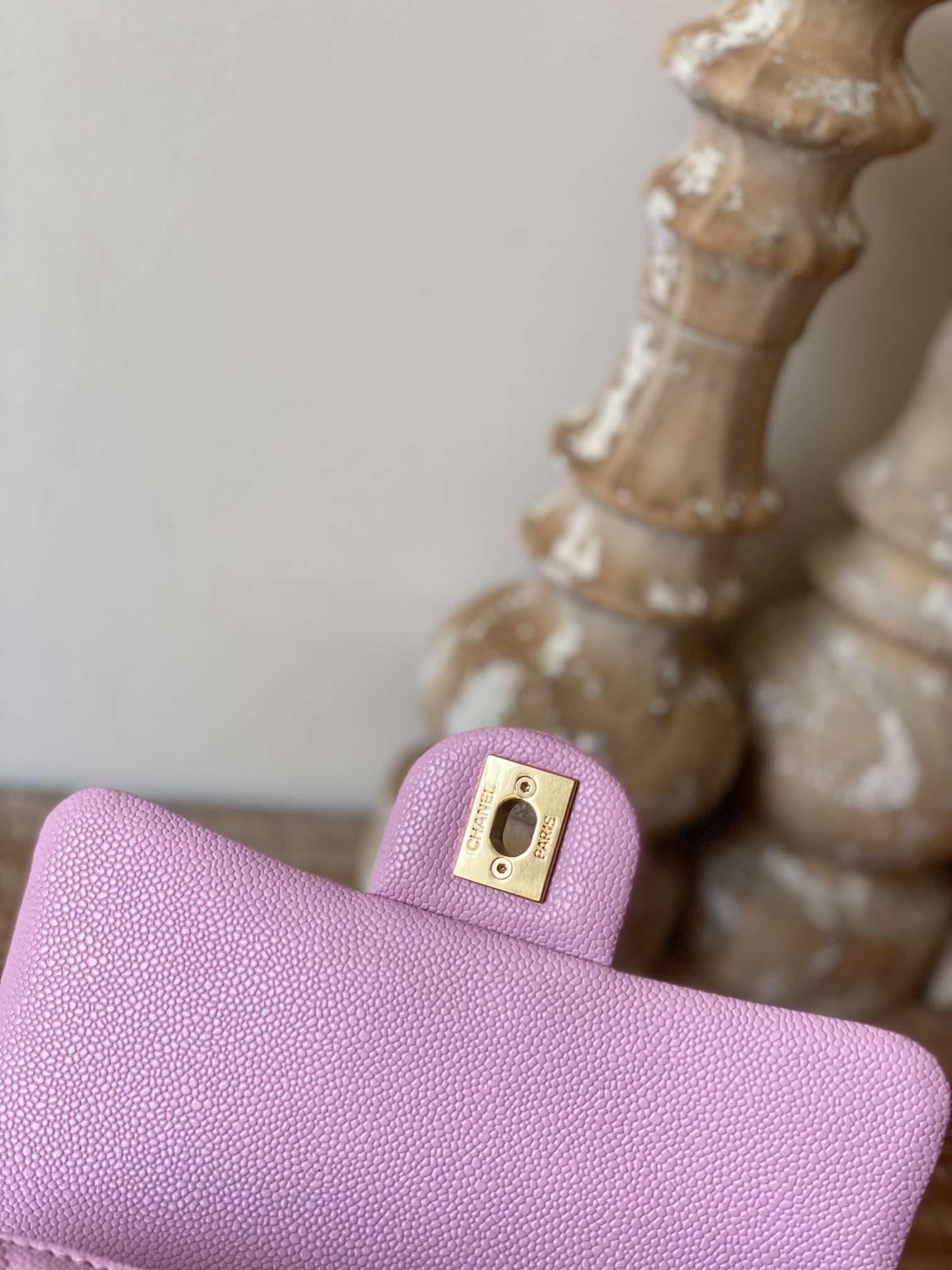 Ch@nel Flap Bag-12*19*8CM