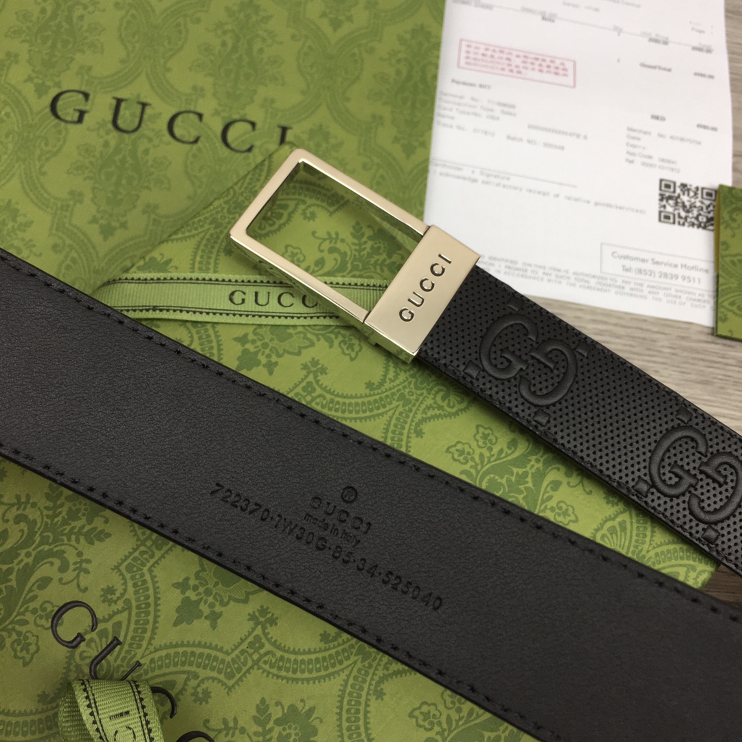 G*u*i belt-3.5cm
