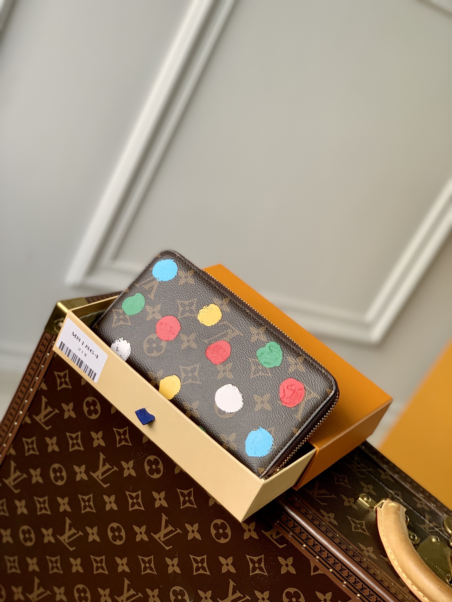 l0*is V*t0n zippy wallet m81914-20*10cm