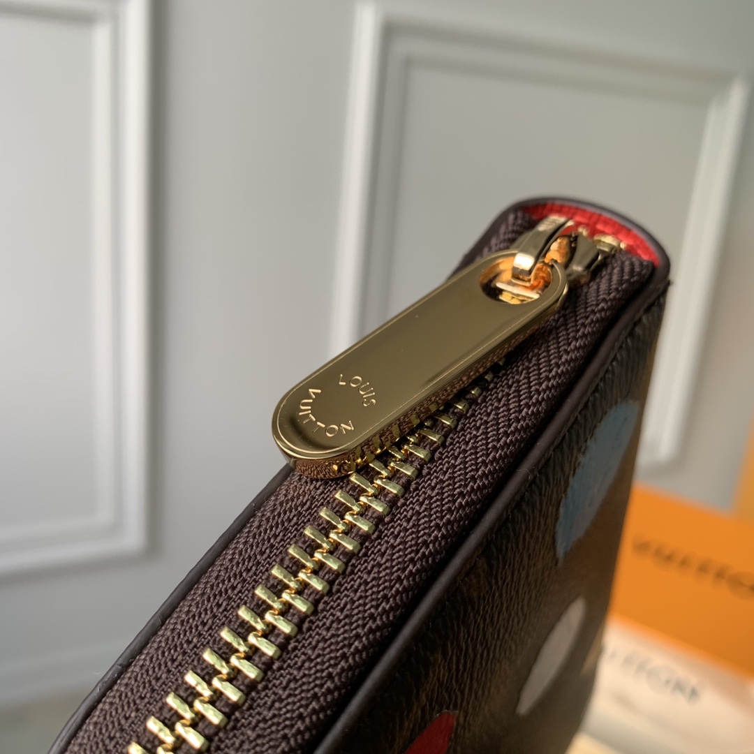 l0*is V*t0n zippy wallet m81914-20*10cm