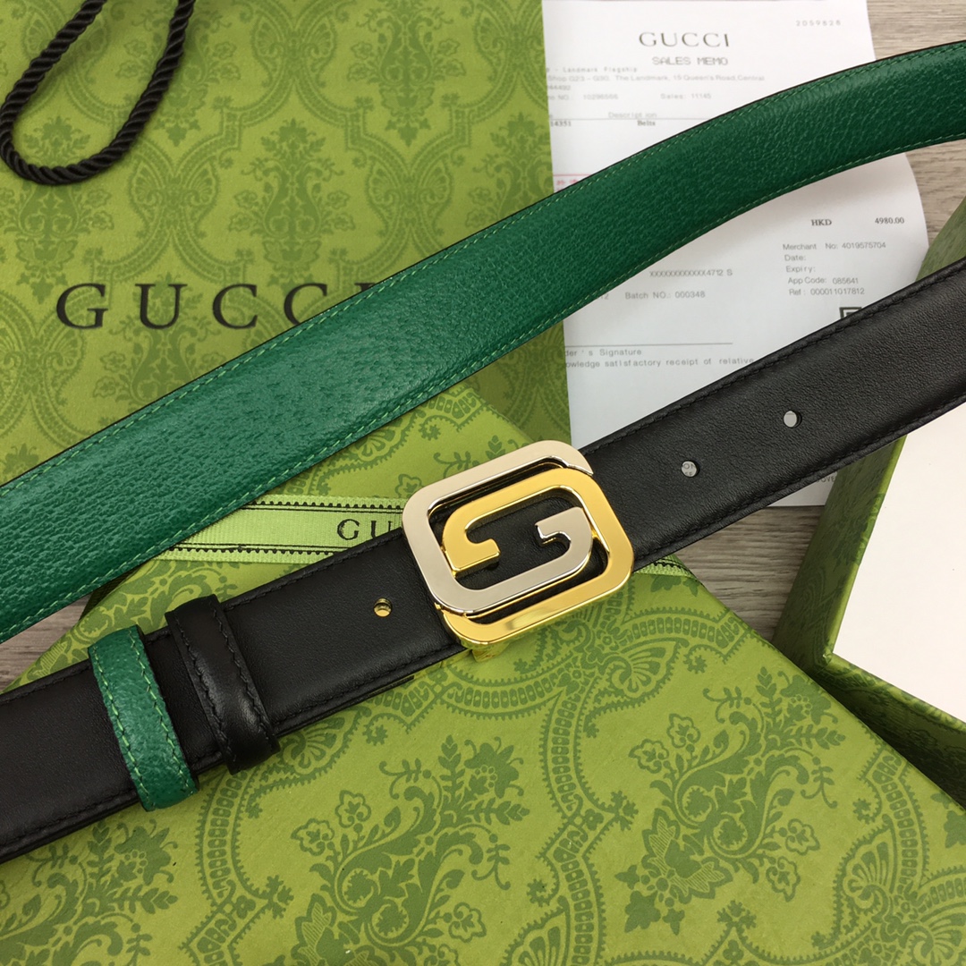 G*u*i belt-3cm