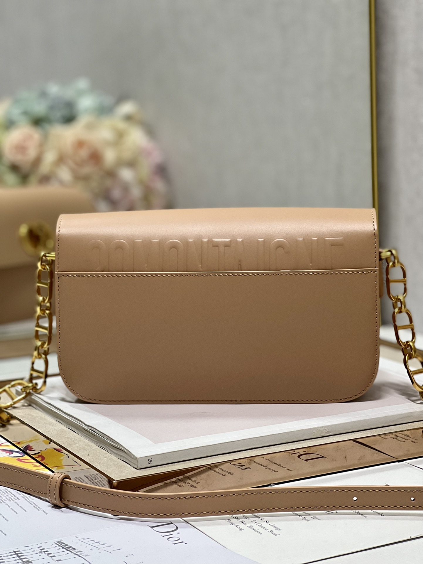 Di0r 30 Montaigne Avenue Bag-22.5×12.5×6.5CM
