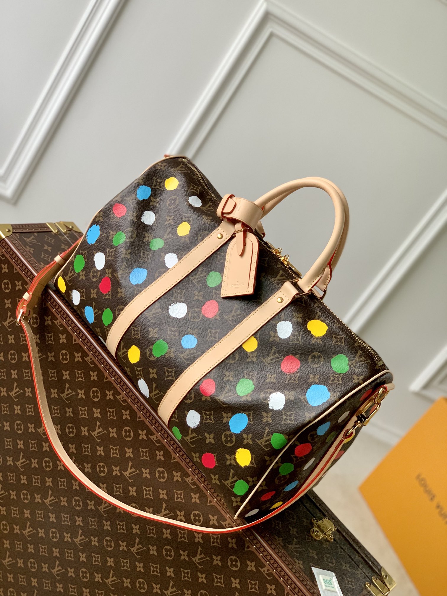 l0*is V*t0n keepall bandoulière 45-m46377-45 × 27 × 20cm