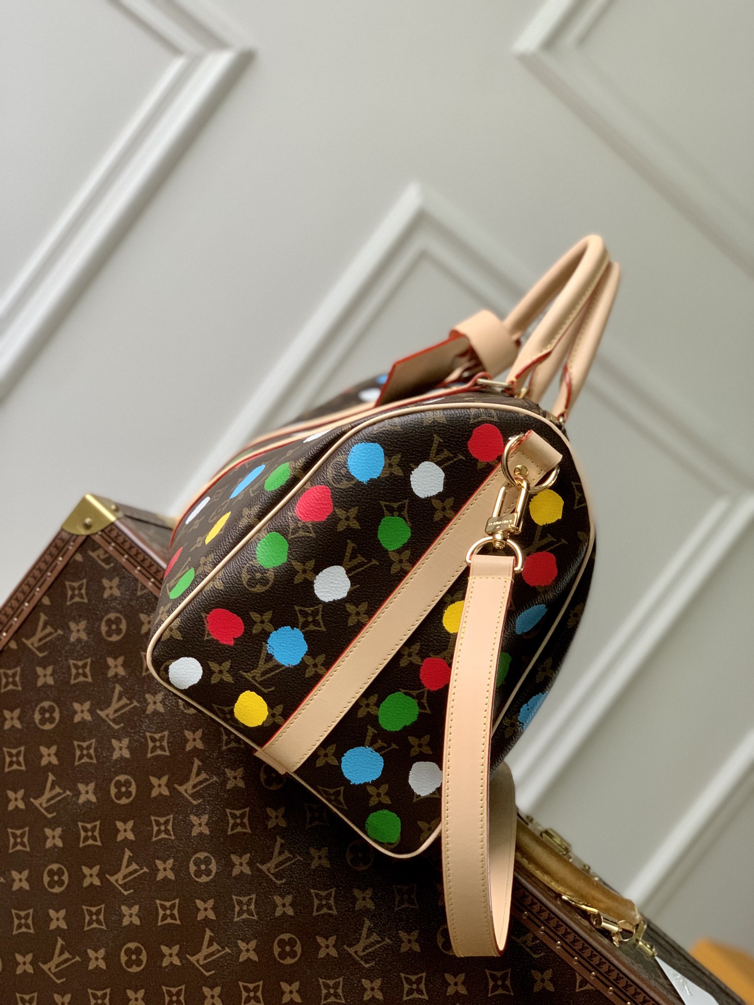l0*is V*t0n keepall bandoulière 45-m46377-45 × 27 × 20cm