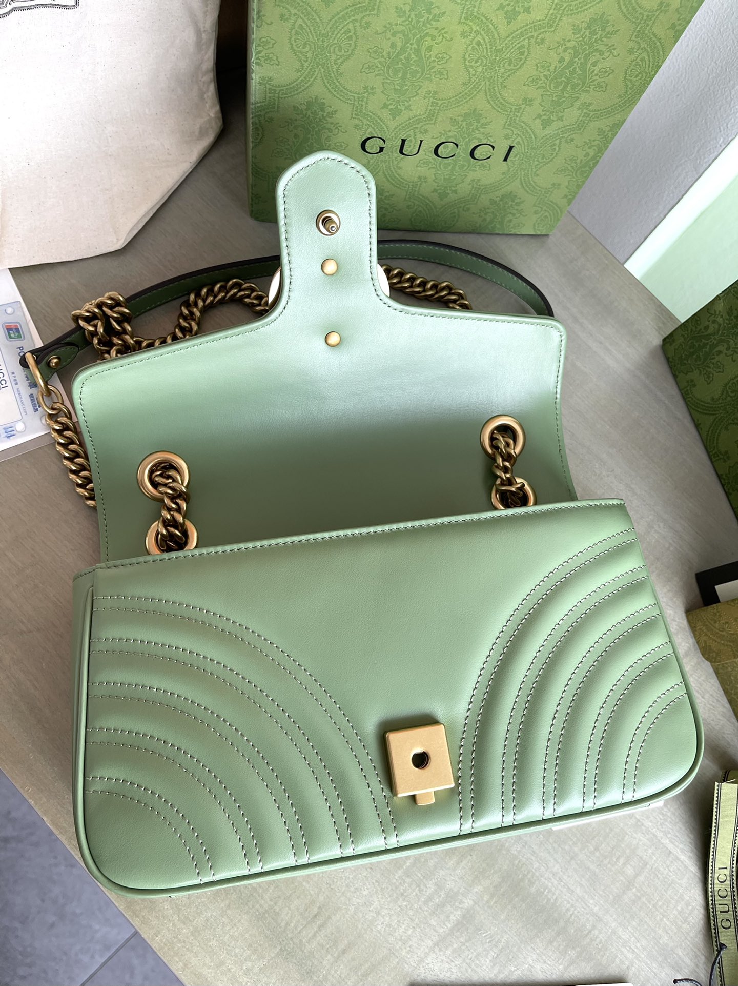 G*u*i marmont bag-26*15*7cm