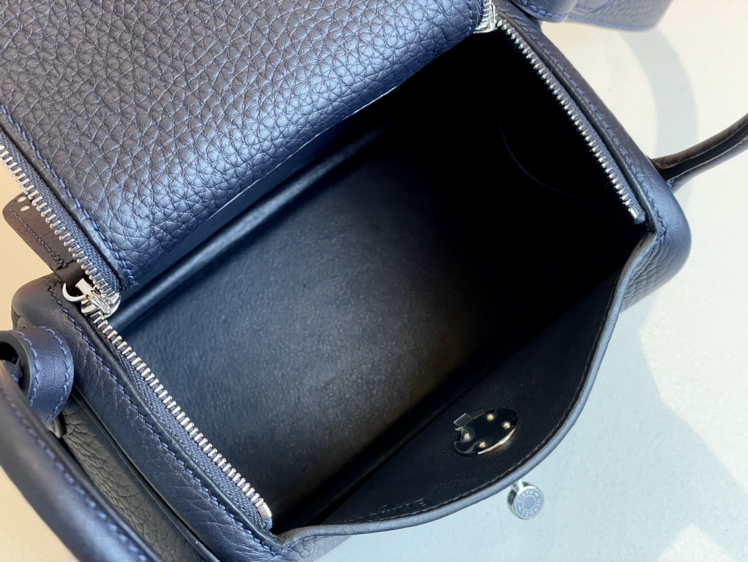 H**mes lindy 19-togo leather-19cm