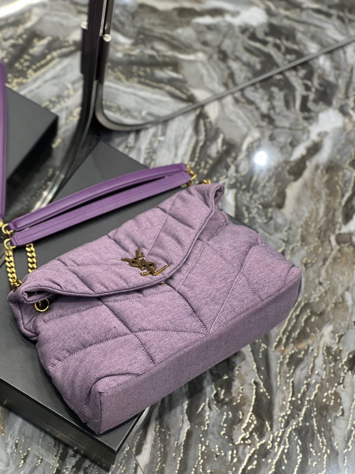 Y*L large loulou bag-35×23×13.5cm