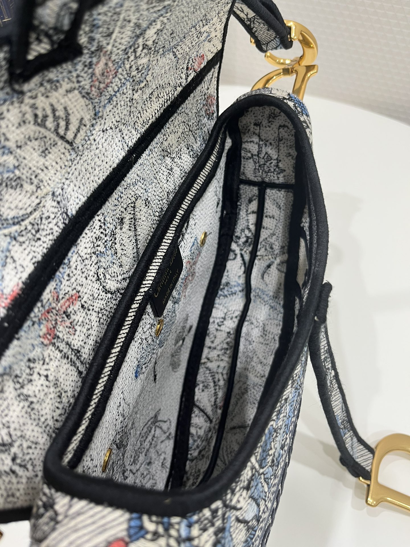 D*or saddle bag-25.5×6.5×20cm