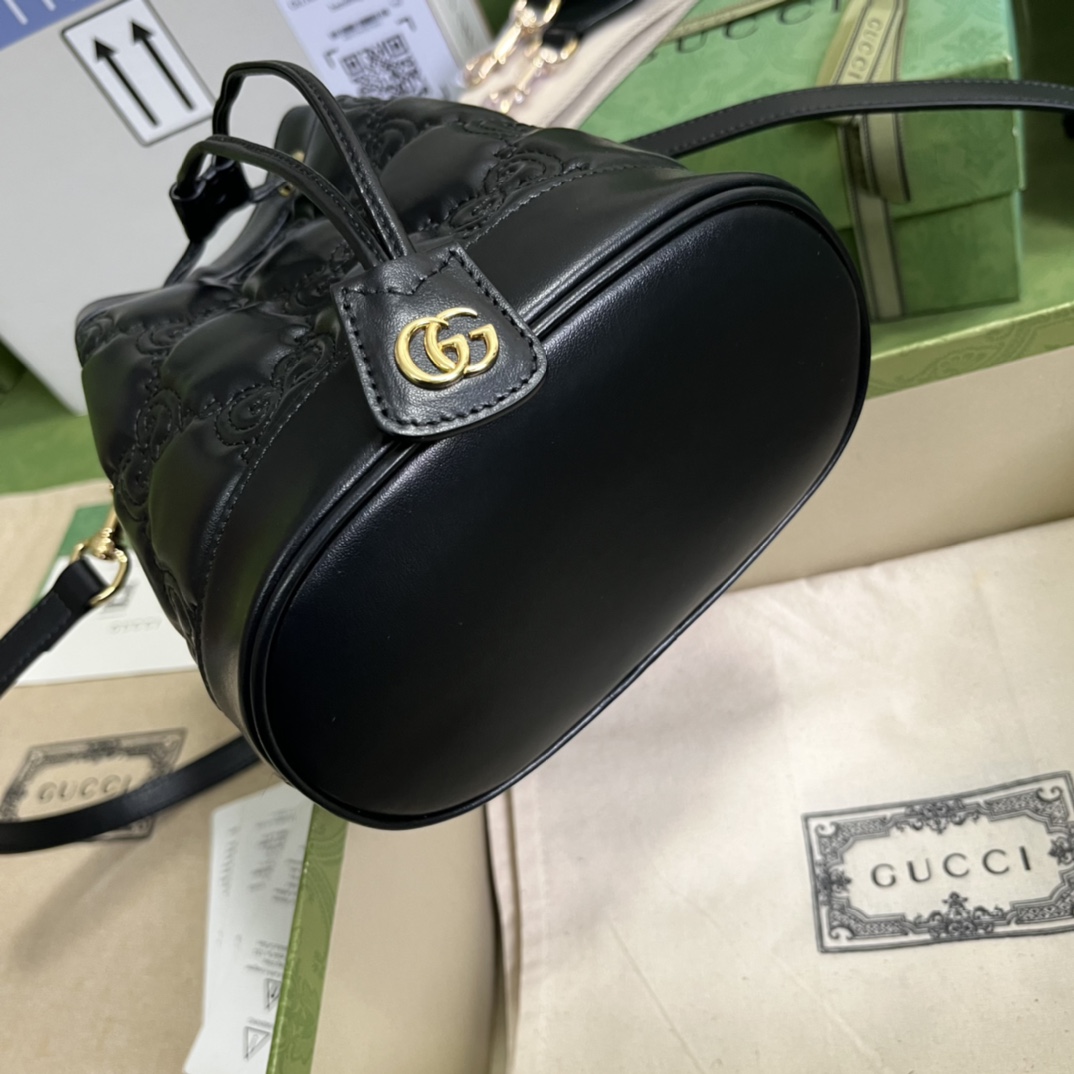 G*u*i gg matelassé bucket bag-17*20*10cm