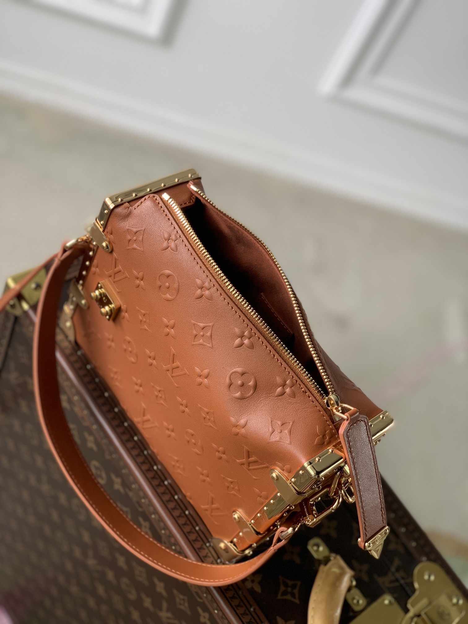 l0*is V*t0n petite malle handbags-m46358-21 x 14 x 6cm