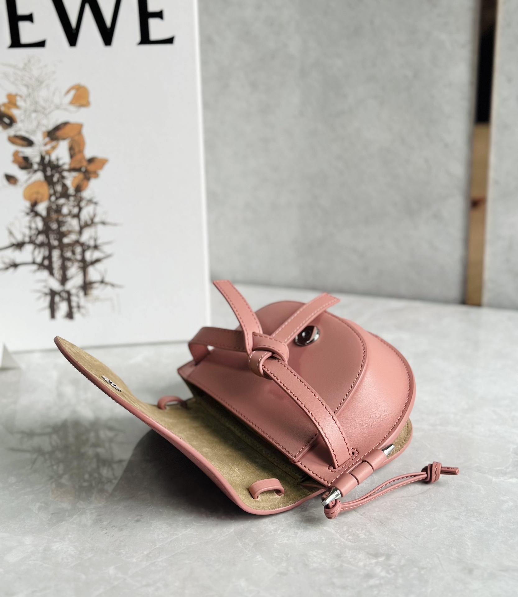 L0ew* mini gate dual bag-21*12.5*9cm