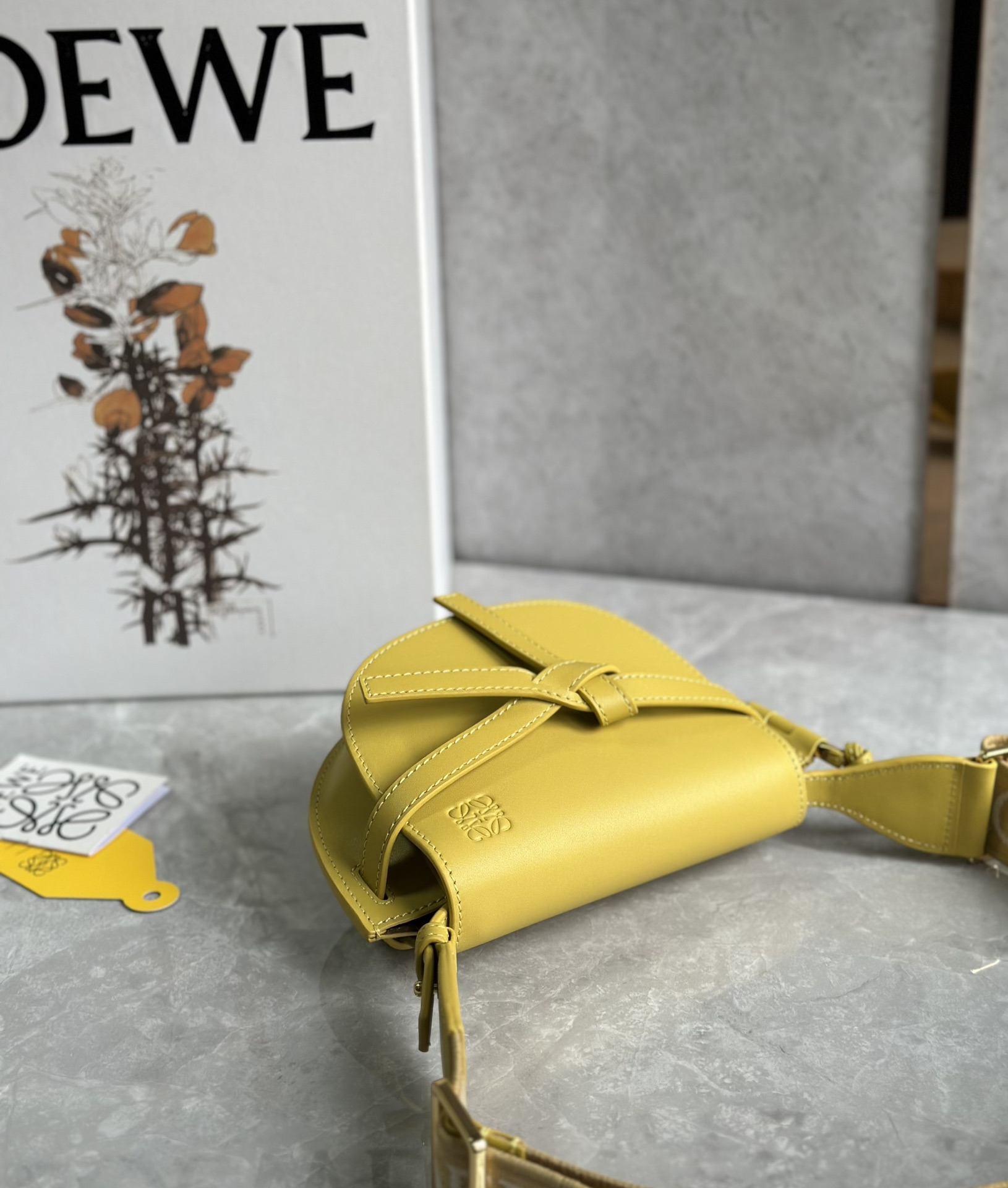 L0ew* mini gate dual bag-21*12.5*9cm