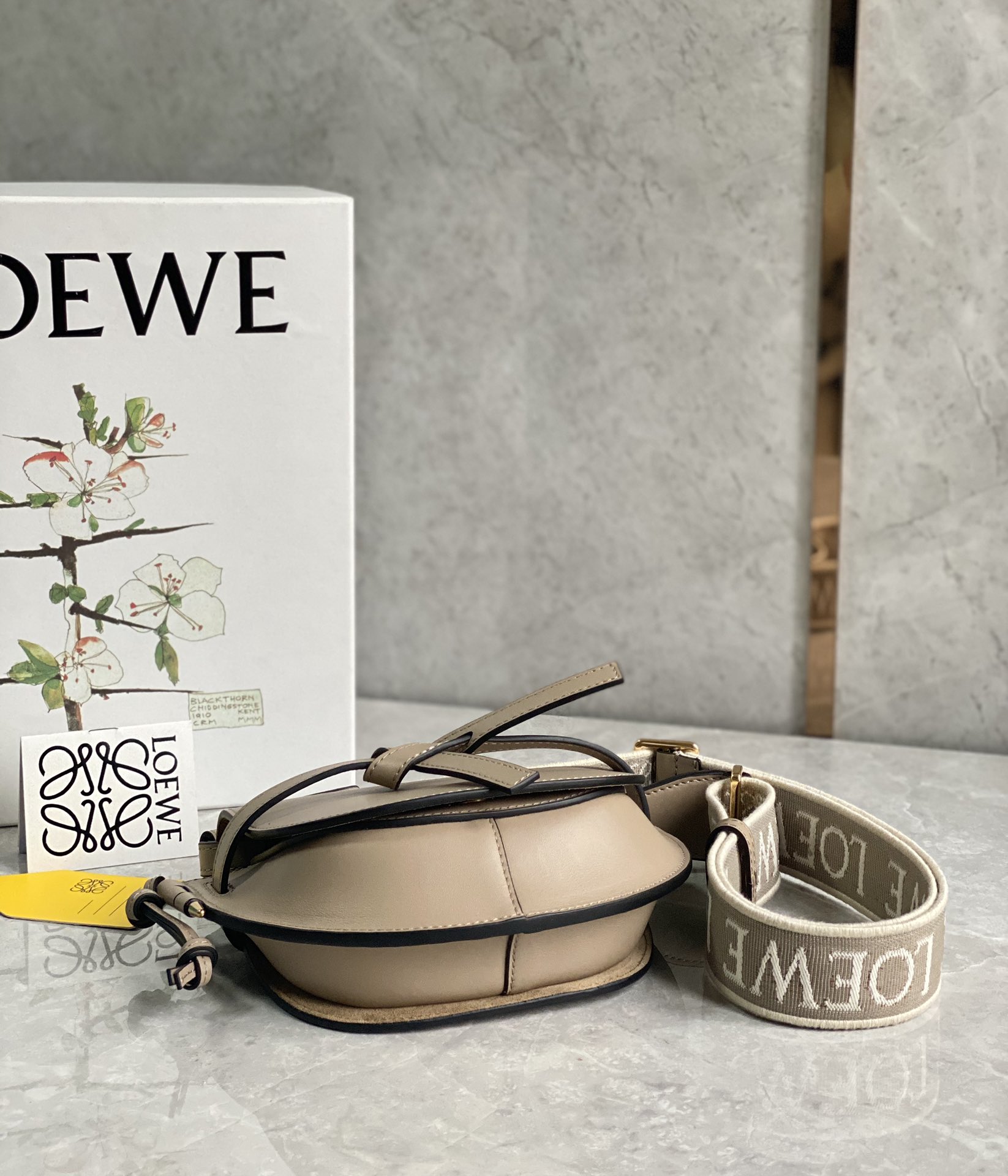L0ew* mini gate dual bag-21*12.5*9cm