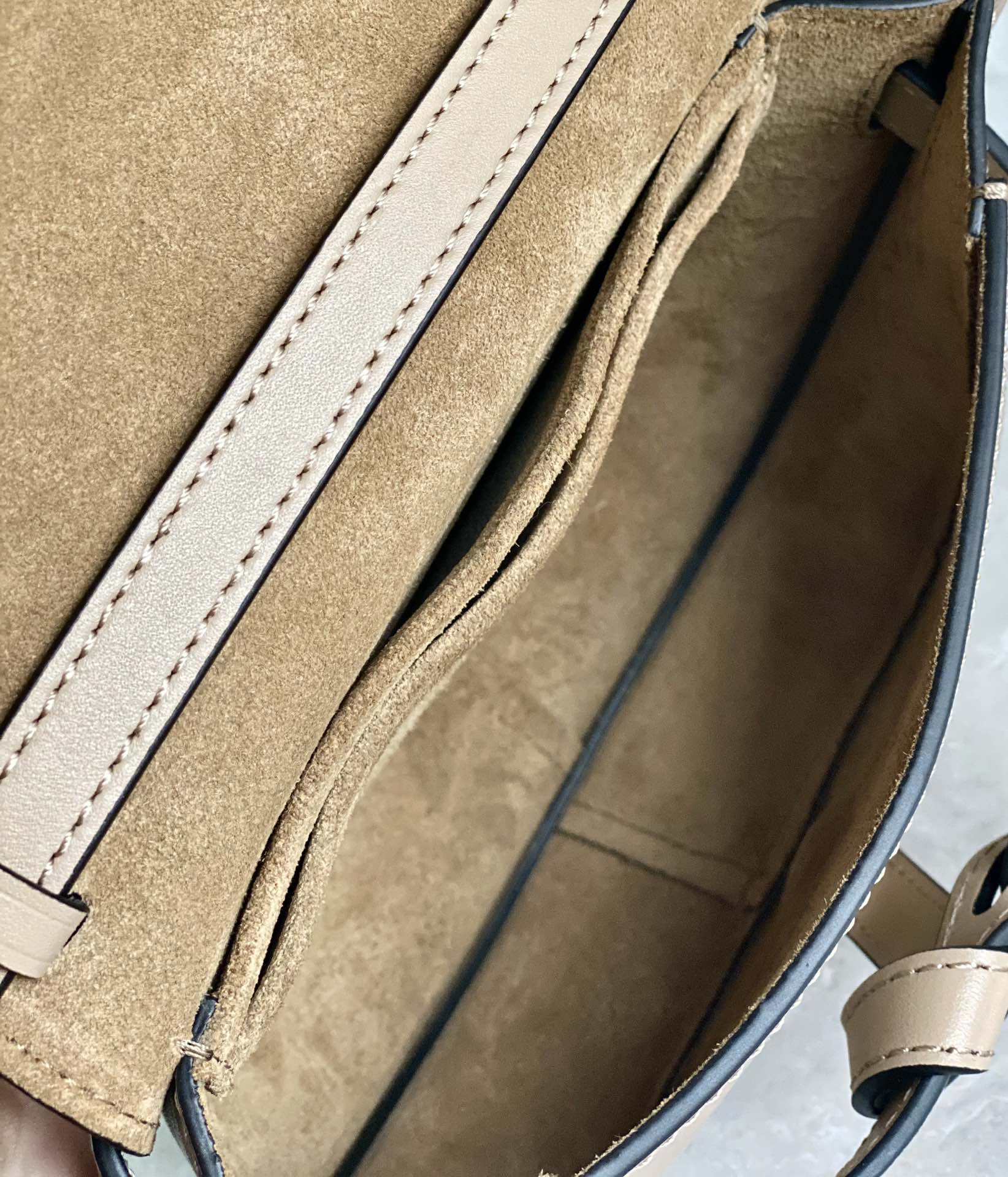 L0ew* mini gate dual bag-21*12.5*9cm