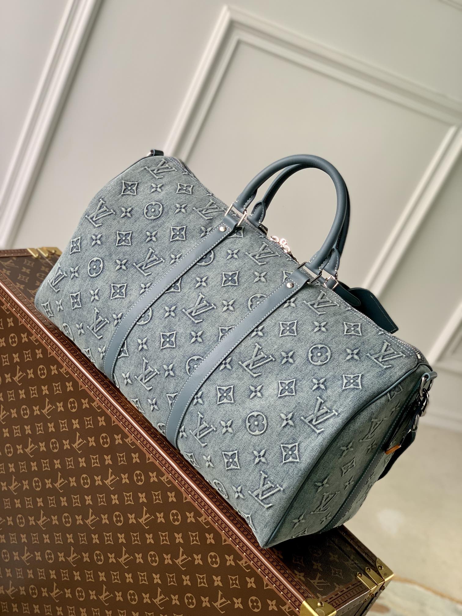 l0*is V*t0n keepall bandouliÈre 50-m22570-50 x 29 x 23cm