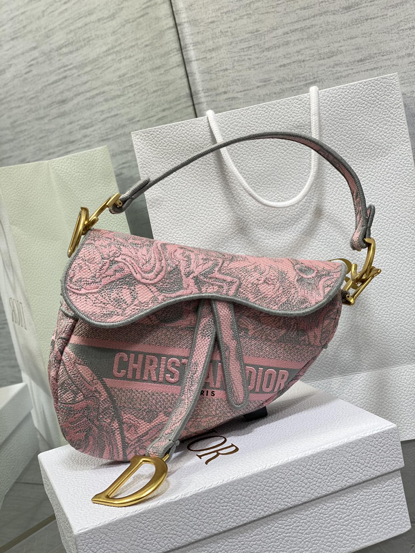D*or saddle bag-25.5×6.5×20cm