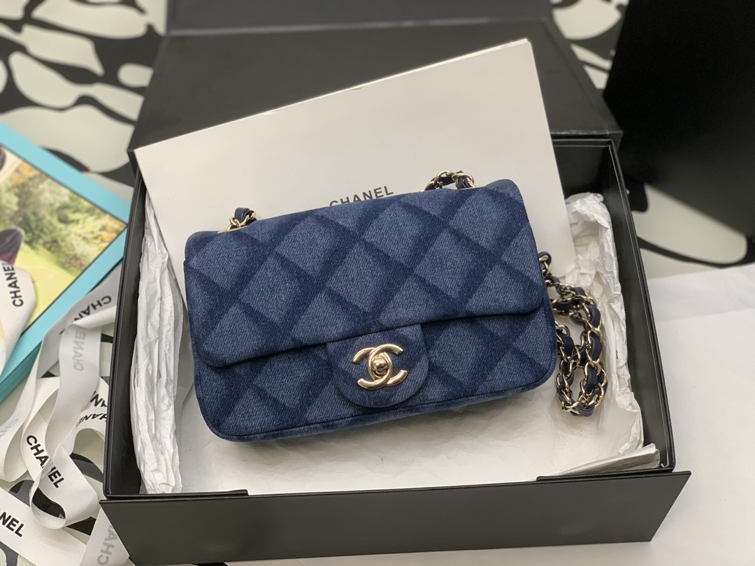 Ch@nel Flap Bag-20CM
