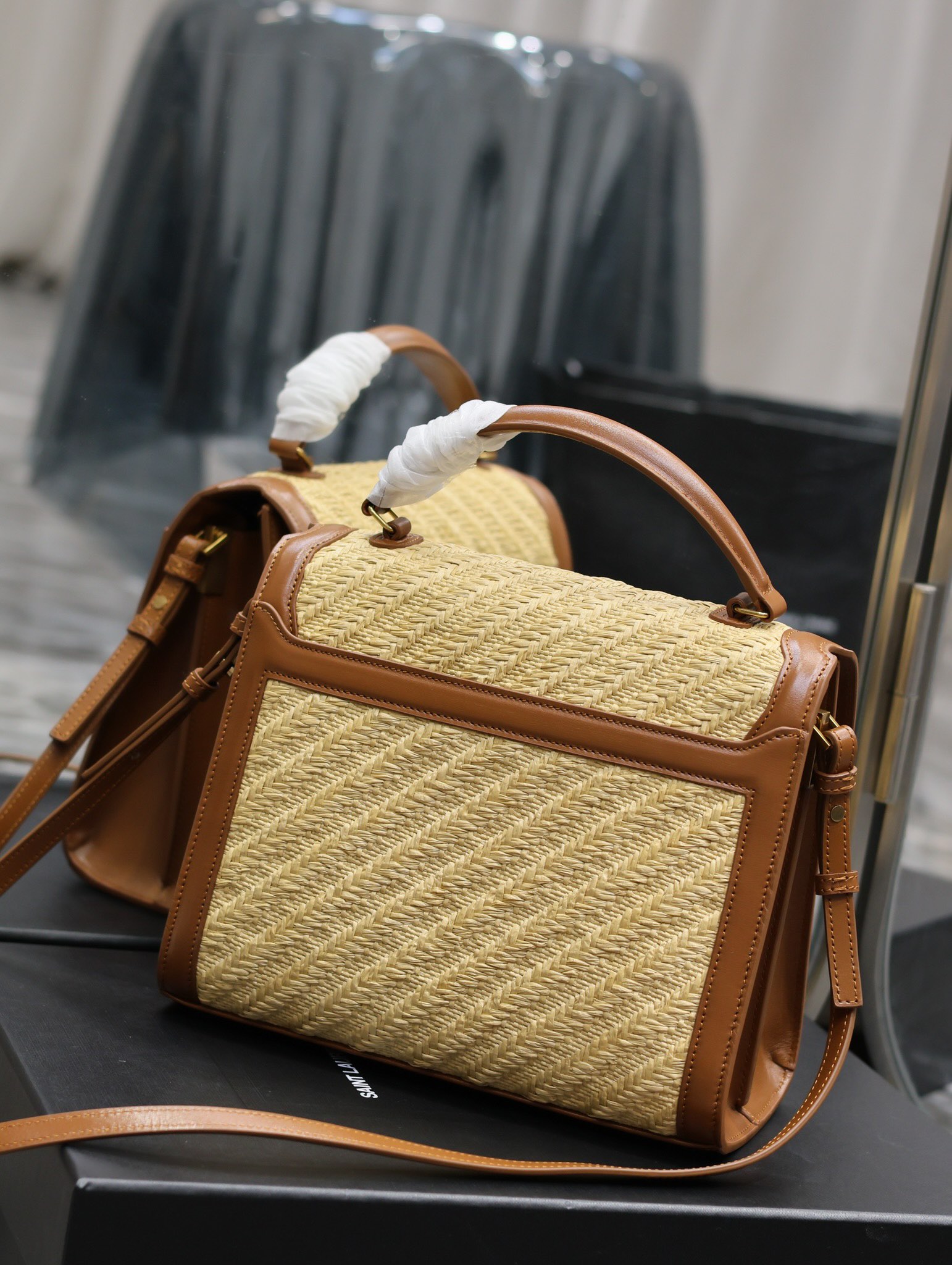 Y*L cassandra bag-20×16x7.5/24.5×20×11.5cm