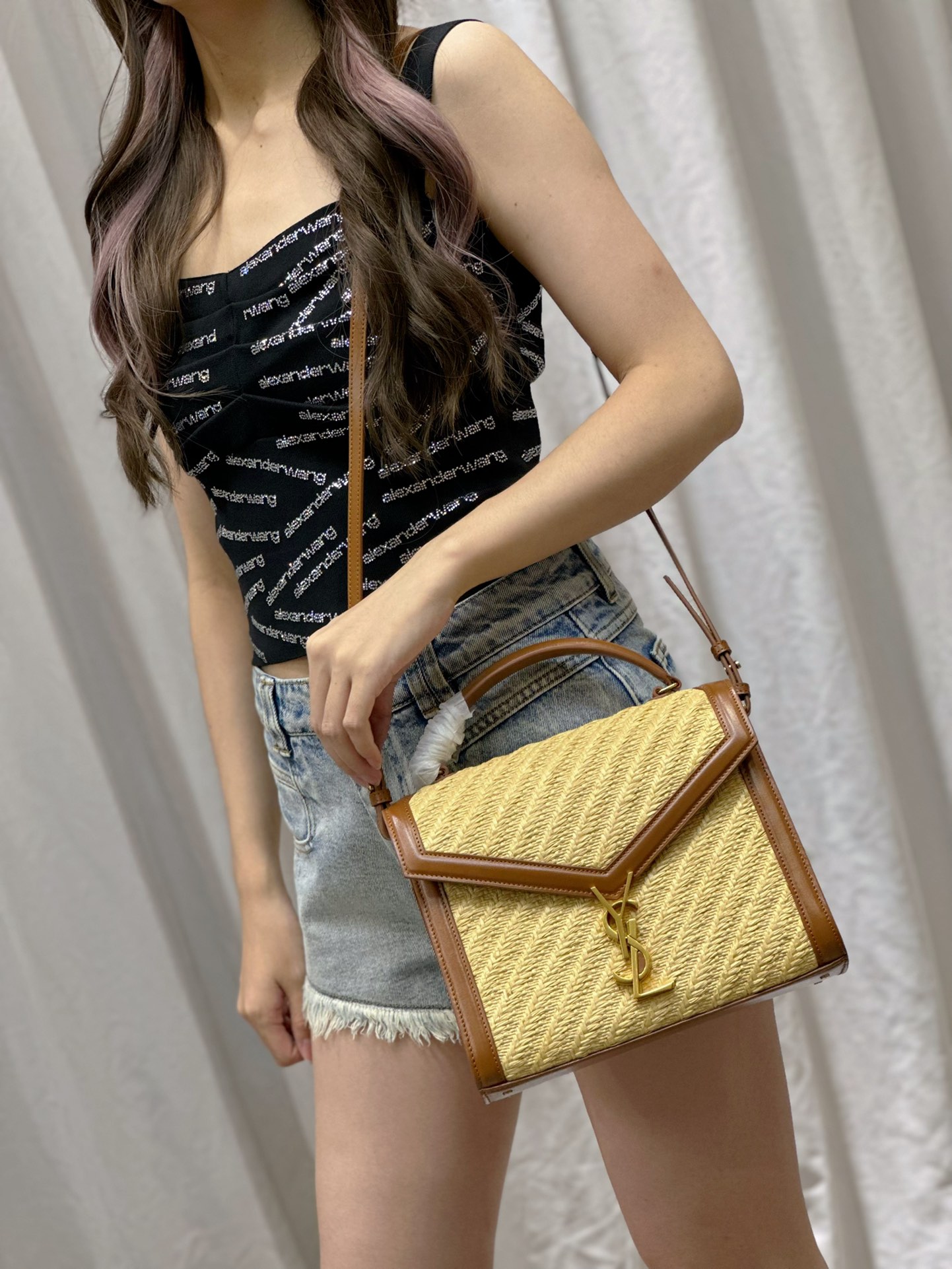 Y*L cassandra bag-20×16x7.5/24.5×20×11.5cm