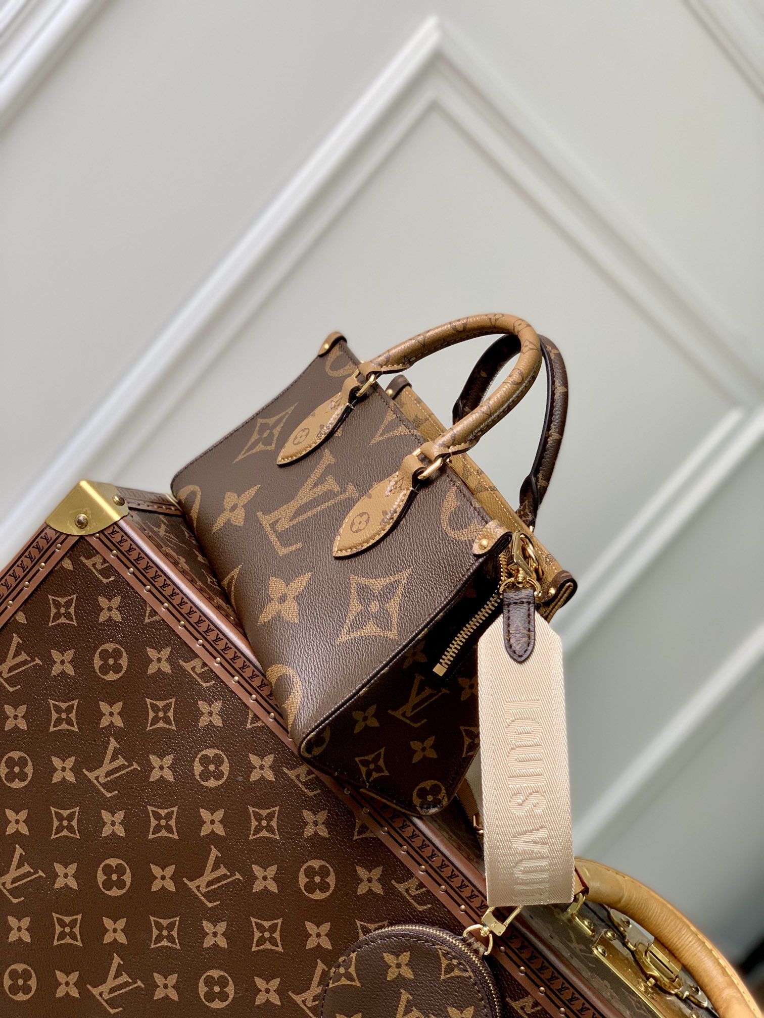 l0*is V*t0n onthego handbag-m46653-25*13*10cm