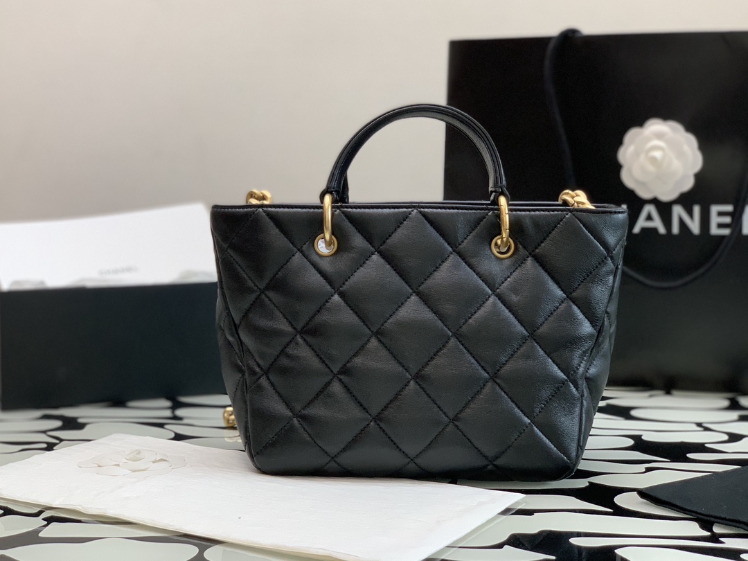 Ch@nel Tote Bag-22*19*14CM