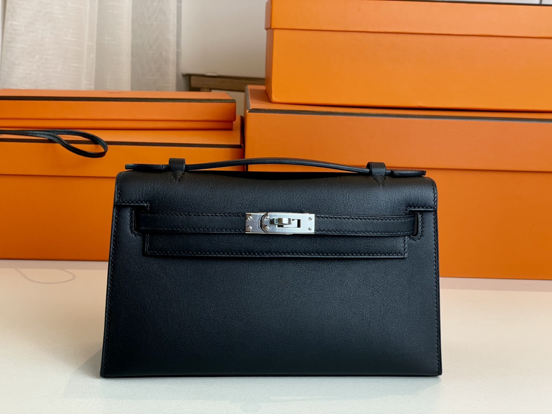 H**mes mini kelly pochette-epsom leather-22cm