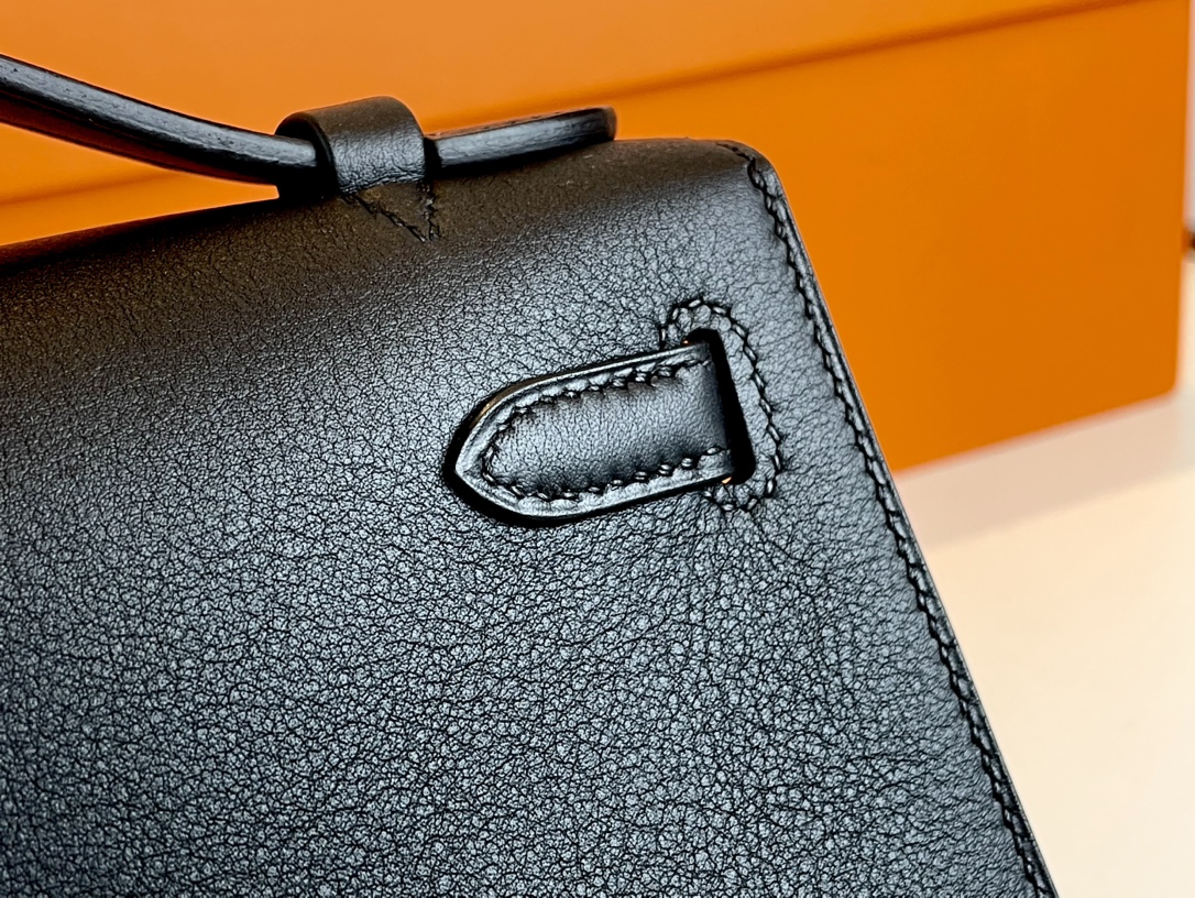 H**mes mini kelly pochette-epsom leather-22cm