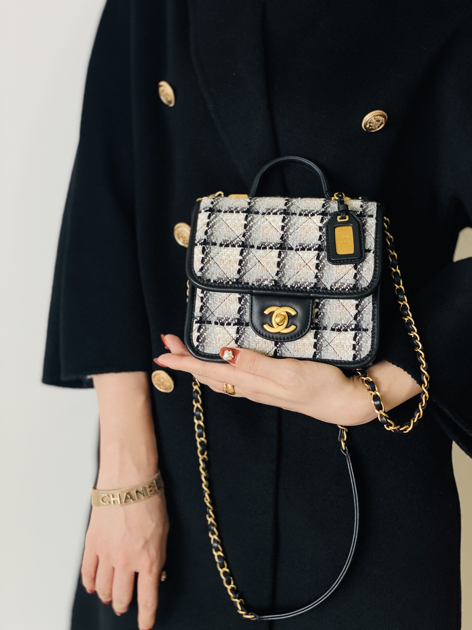 Ch@nel Flap Bag-17x20.5x6CM