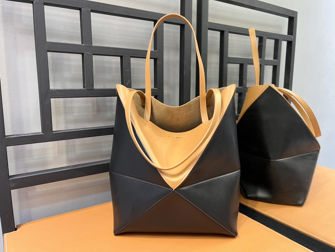 L0ew* puzzle tote-25/14/30cm