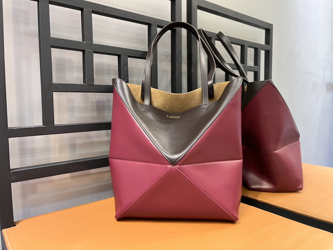 L0ew* puzzle tote-25/14/30cm