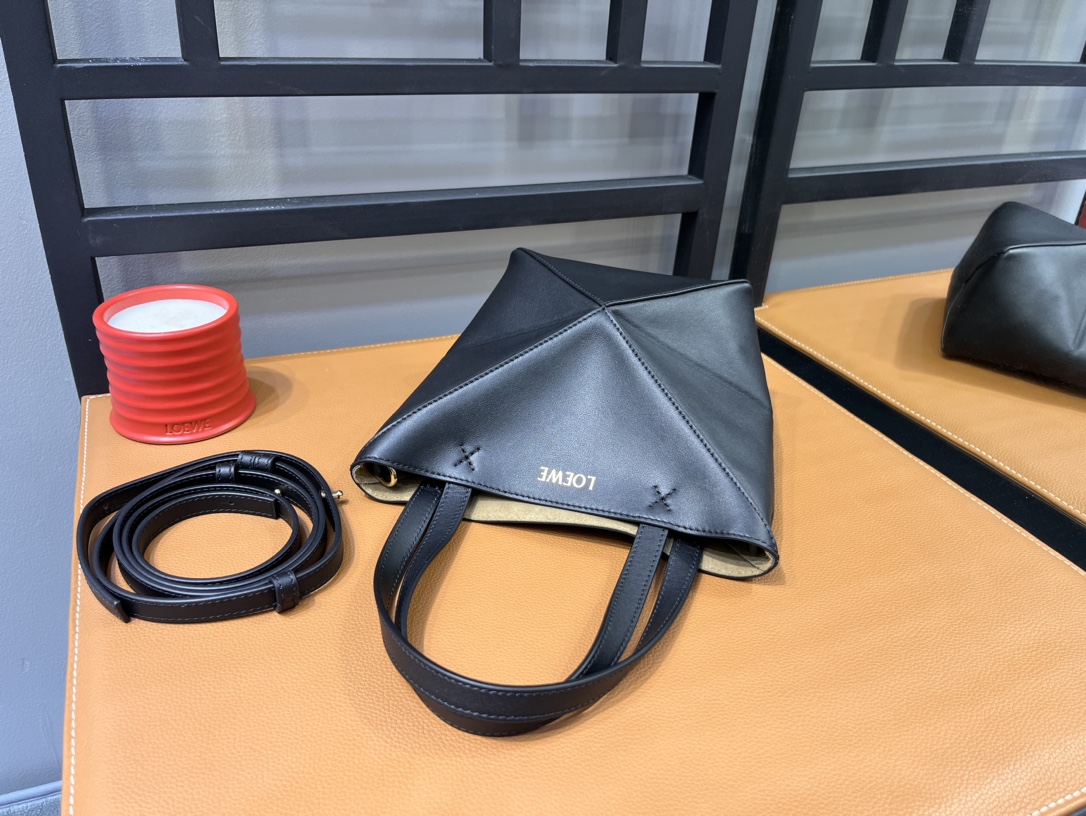 L0ew* puzzle tote-16.5/9.5/20cm