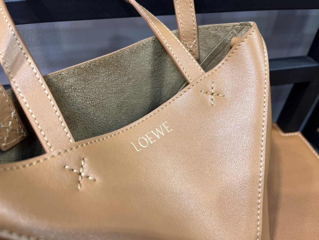 L0ew* puzzle tote-16.5/9.5/20cm
