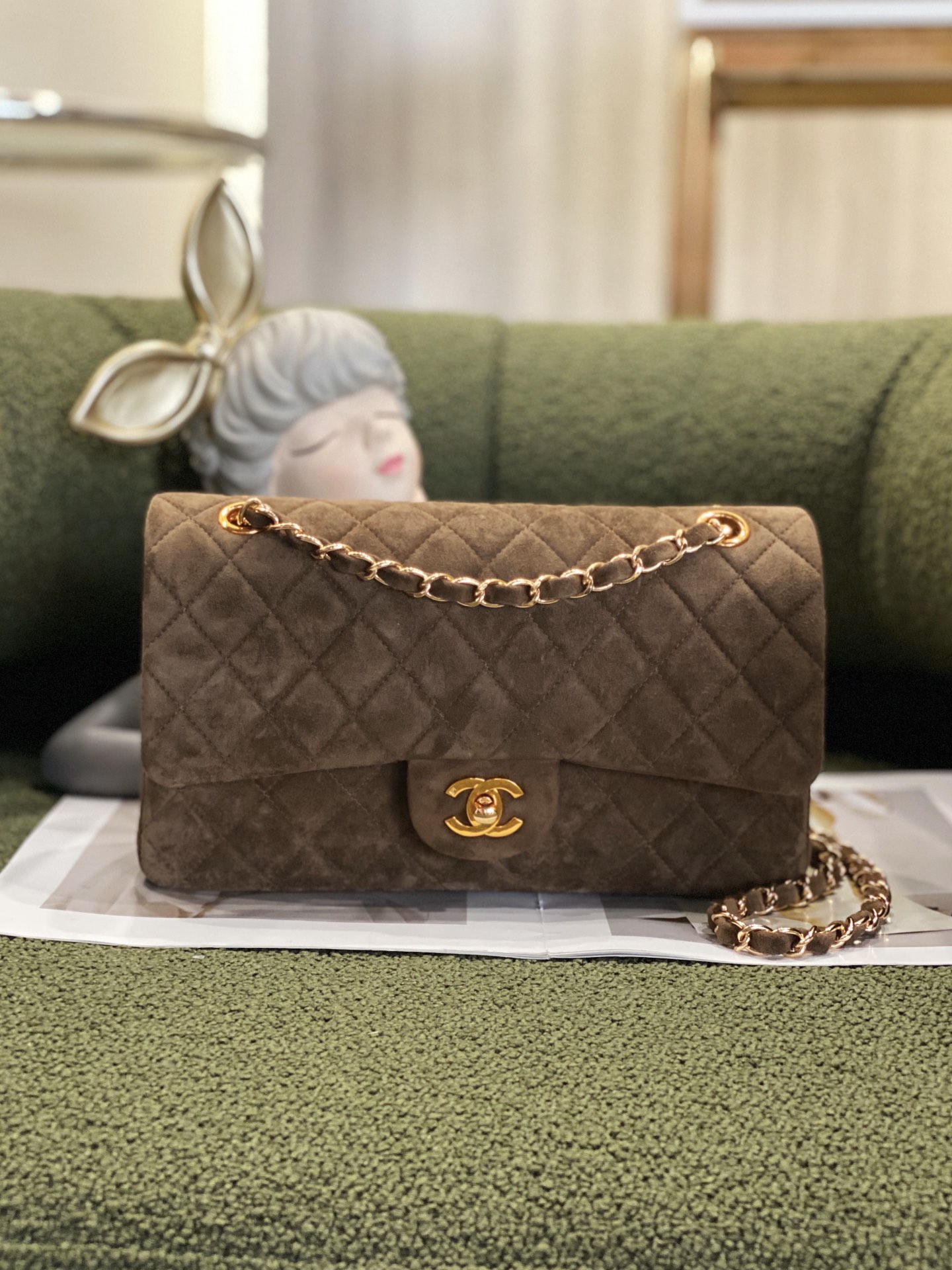 Ch@nel Flap Bag-25.5CM
