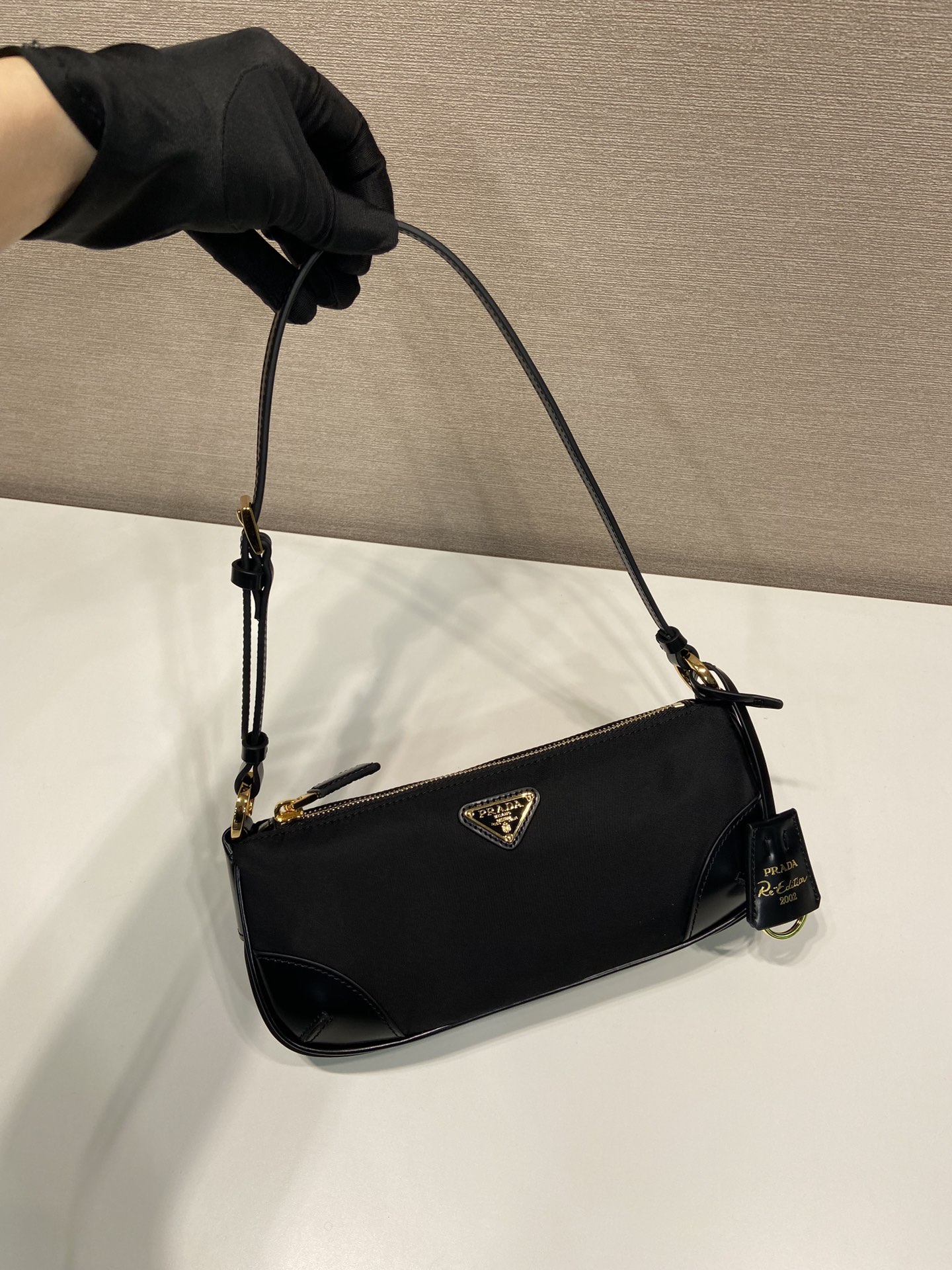 Pra*a re-edition 2002 bag-1bc201-23.5*10*5cm