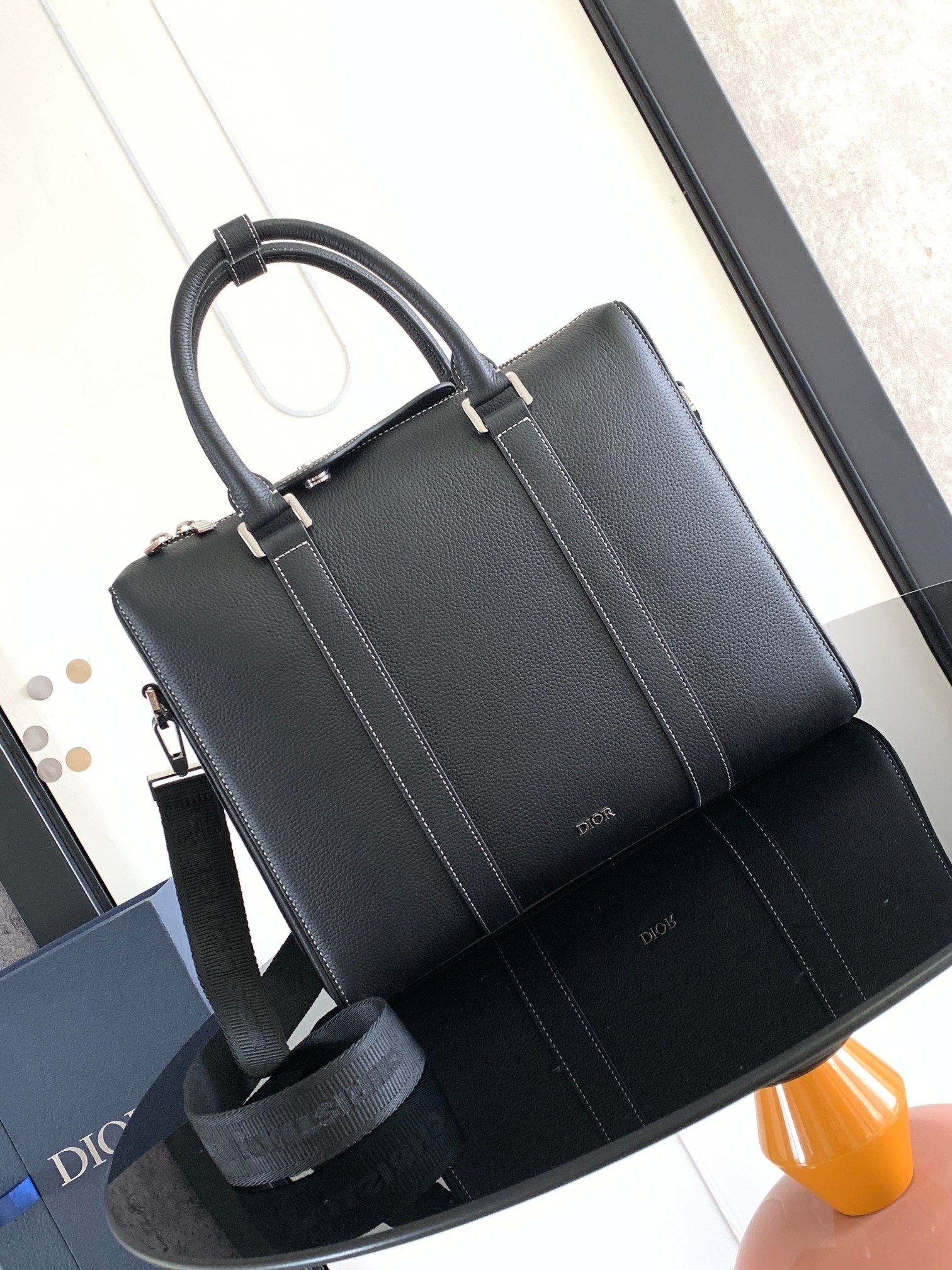 D*or lingot messenger bag-35 x 27 x 6cm