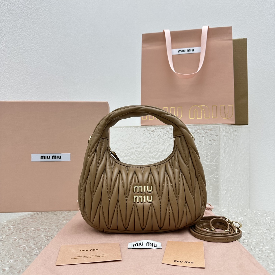 M*um*u wander hobo bag-20*6*17cm