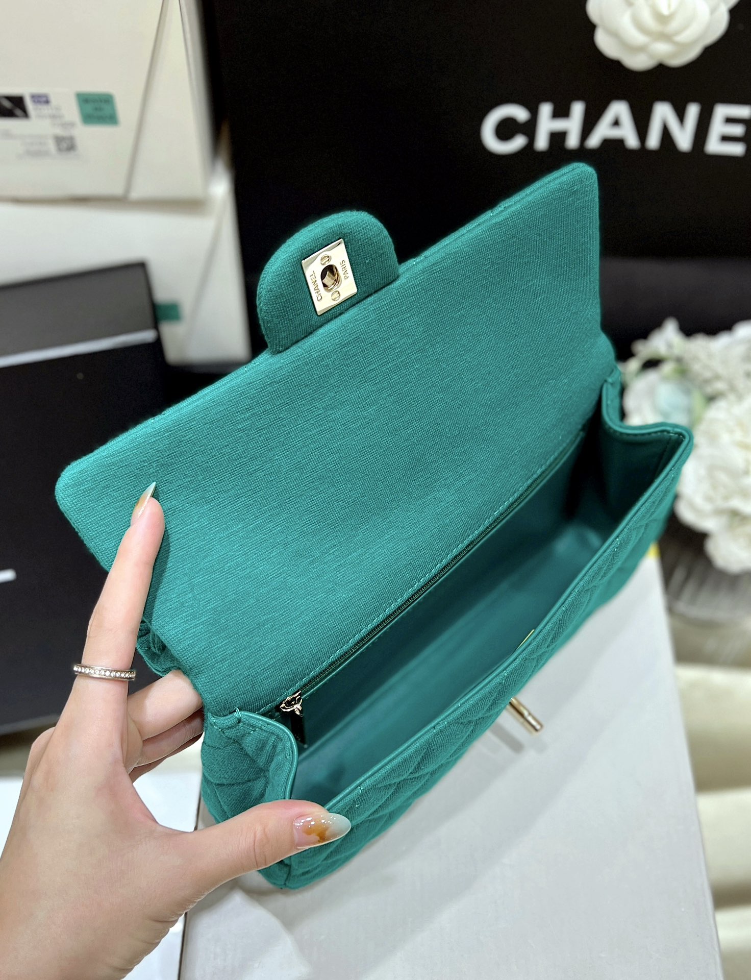 Ch@nel Flap Bag-24.5*18.5*4.5CM