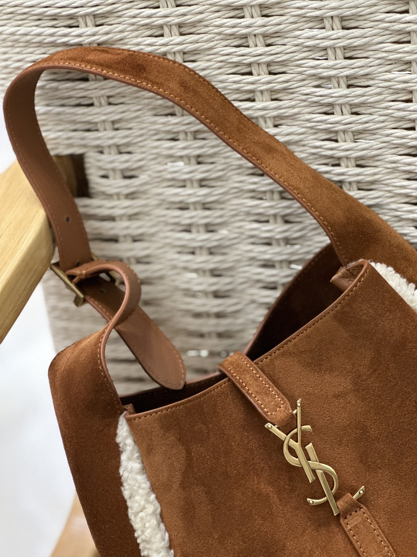 Y*L le5a7 vintage bag-23×22×8.5cm