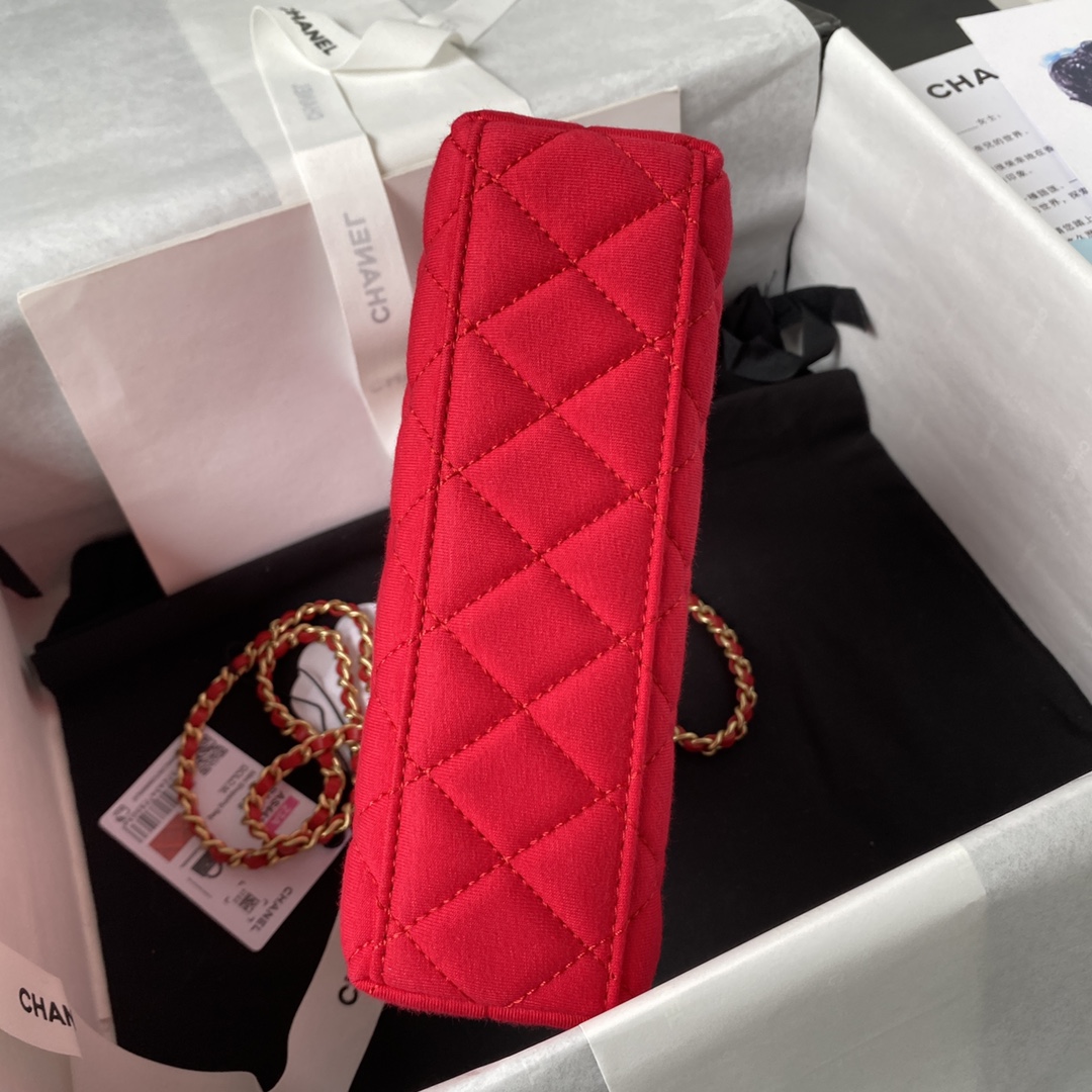 Ch@Nel Kelly Chain Bag-13*19*7CM