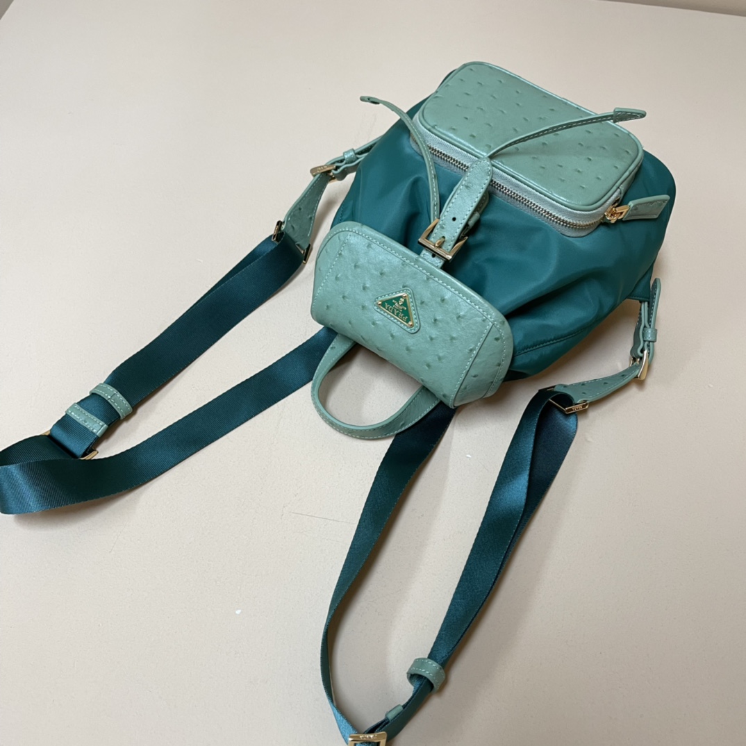 Pra*a backpack 1bz074 -20.5×25×11.5cm