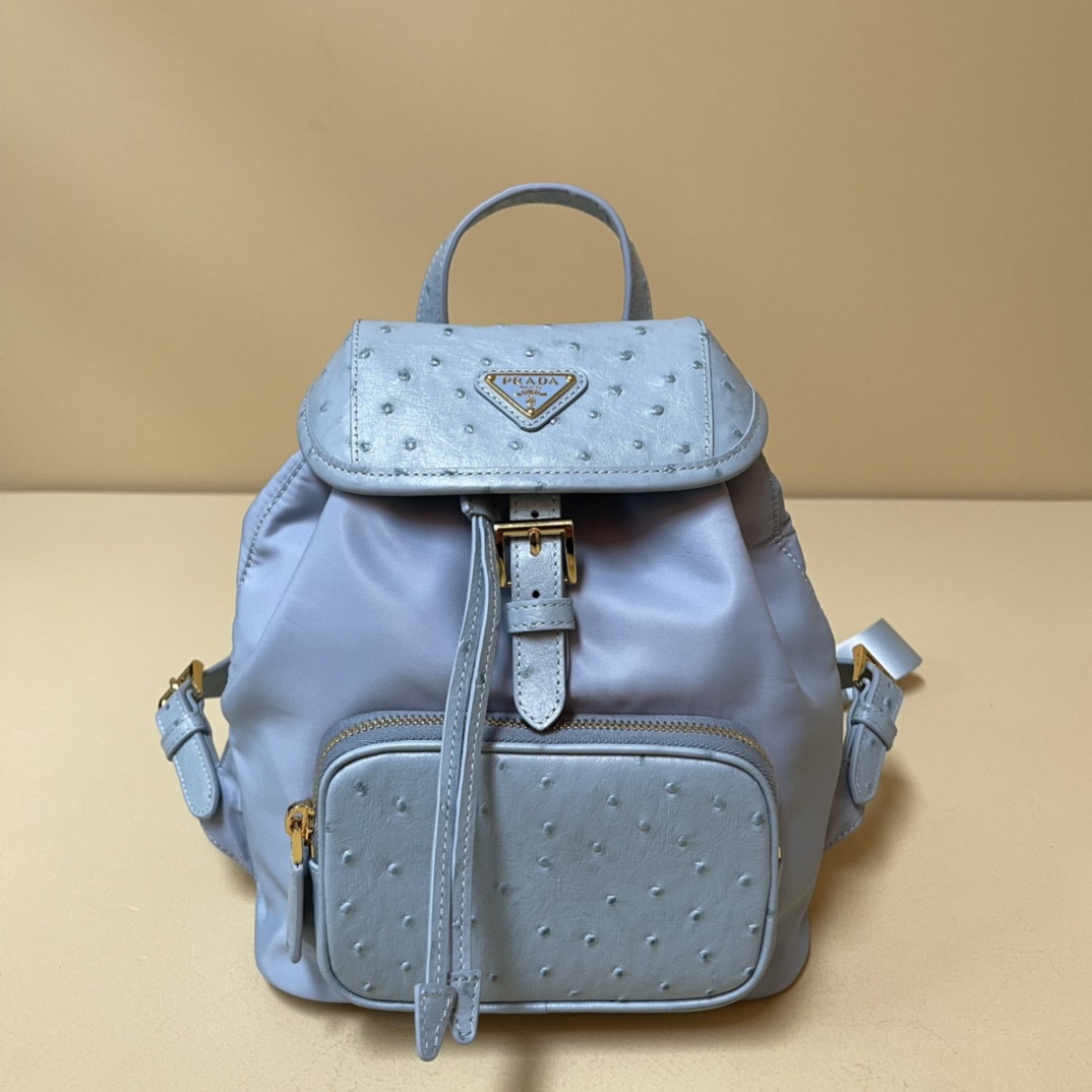 Pra*a backpack 1bz074 -20.5×25×11.5cm