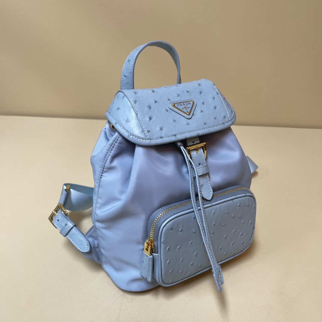 Pra*a backpack 1bz074 -20.5×25×11.5cm