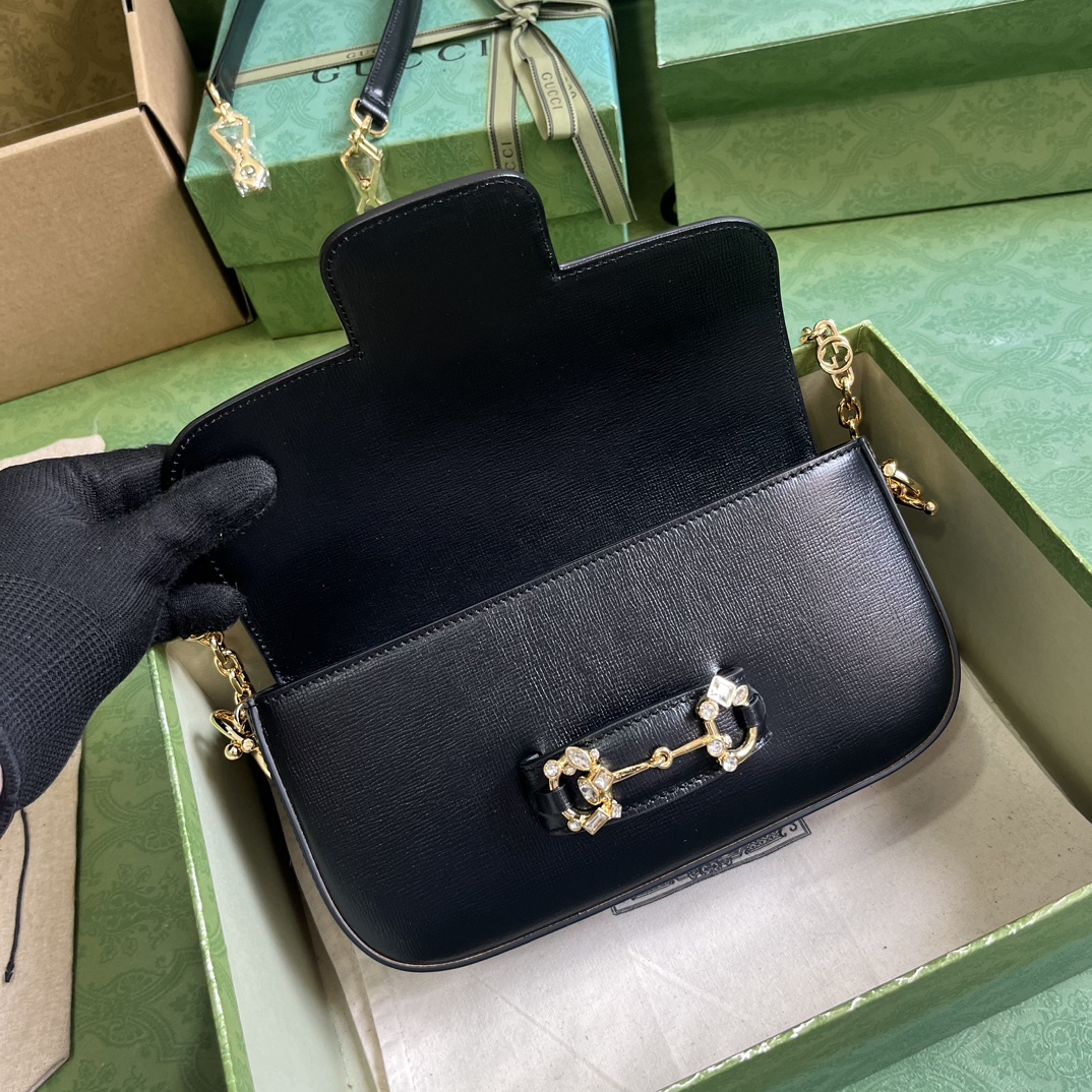 G*u*i G*u*i horsebit 1955 bag-13*24*5.5cm