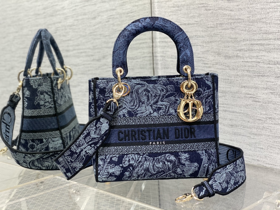 lady D*or handle bag-24cm